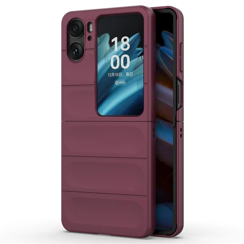 For Oppo Find N2 Flip 5G Phone Case Hard PC Anti-Scratch Cover - Baby Blue-Cellmalls