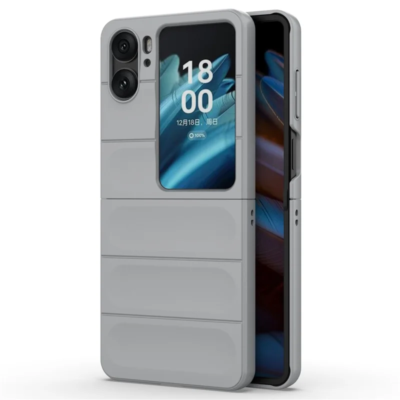 For Oppo Find N2 Flip 5G Phone Case Hard PC Anti-Scratch Cover - Baby Blue-Cellmalls