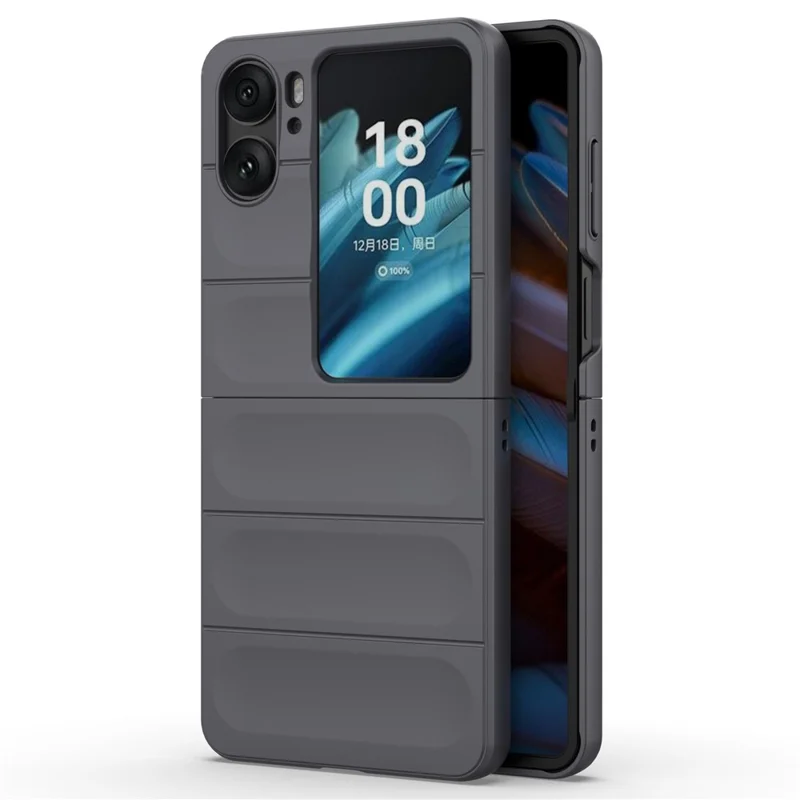 For Oppo Find N2 Flip 5G Phone Case Hard PC Anti-Scratch Cover - Baby Blue-Cellmalls