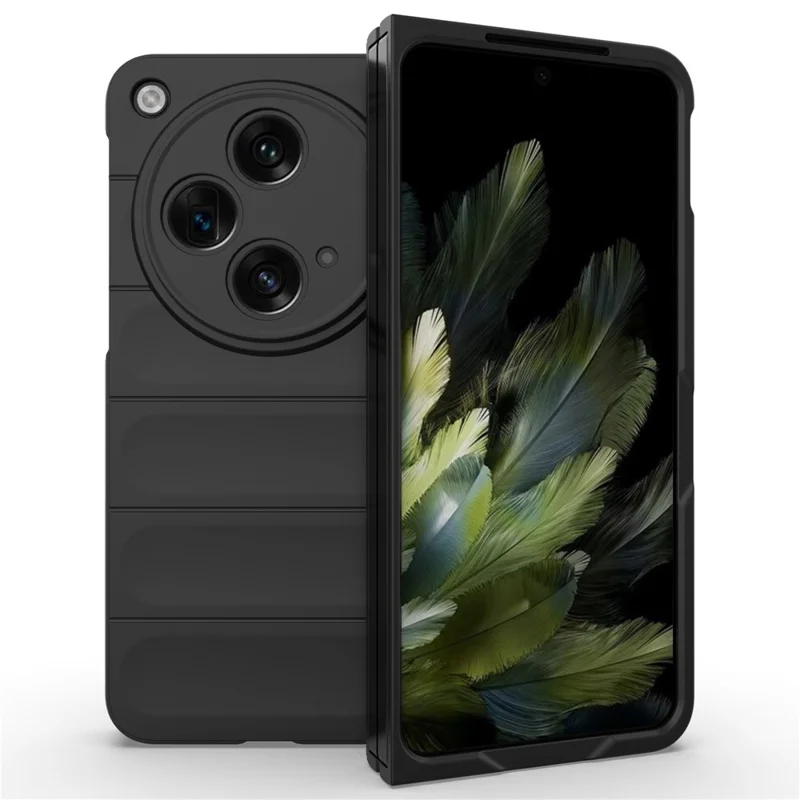 For Oppo Find N3 5G PC Phone Cover Rugged Shockproof Case - Black-Cellmalls