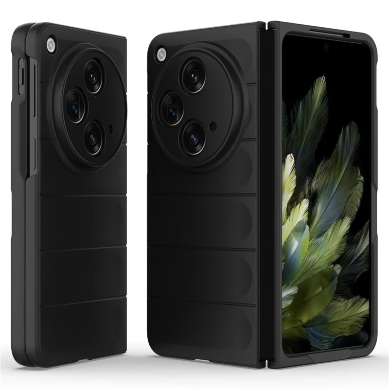 For Oppo Find N3 5G PC Phone Cover Rugged Shockproof Case - Black-Cellmalls