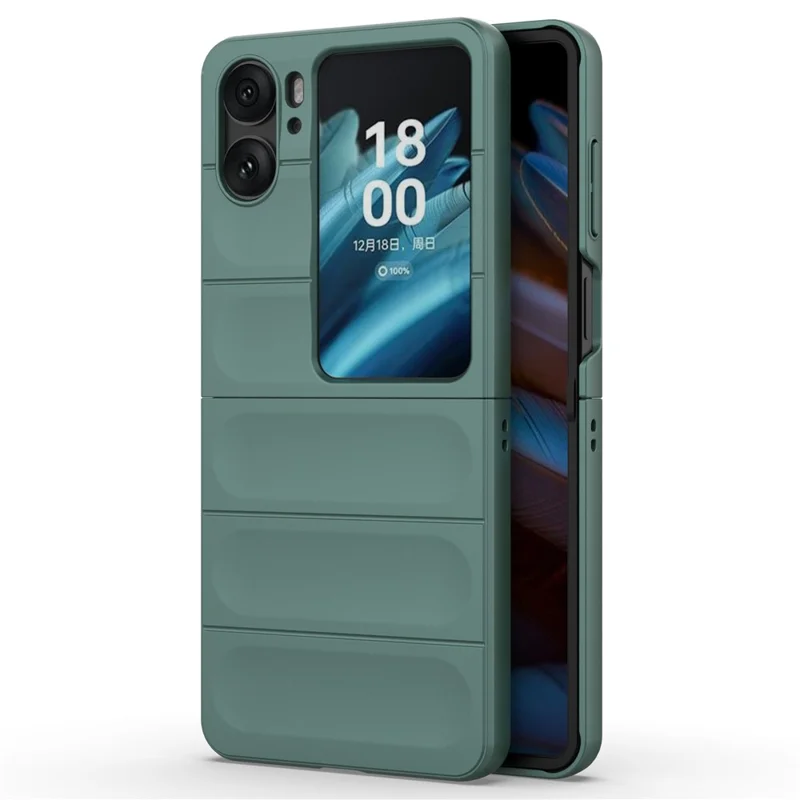 For Oppo Find N2 Flip 5G Phone Case Hard PC Anti-Scratch Cover - Baby Blue-Cellmalls