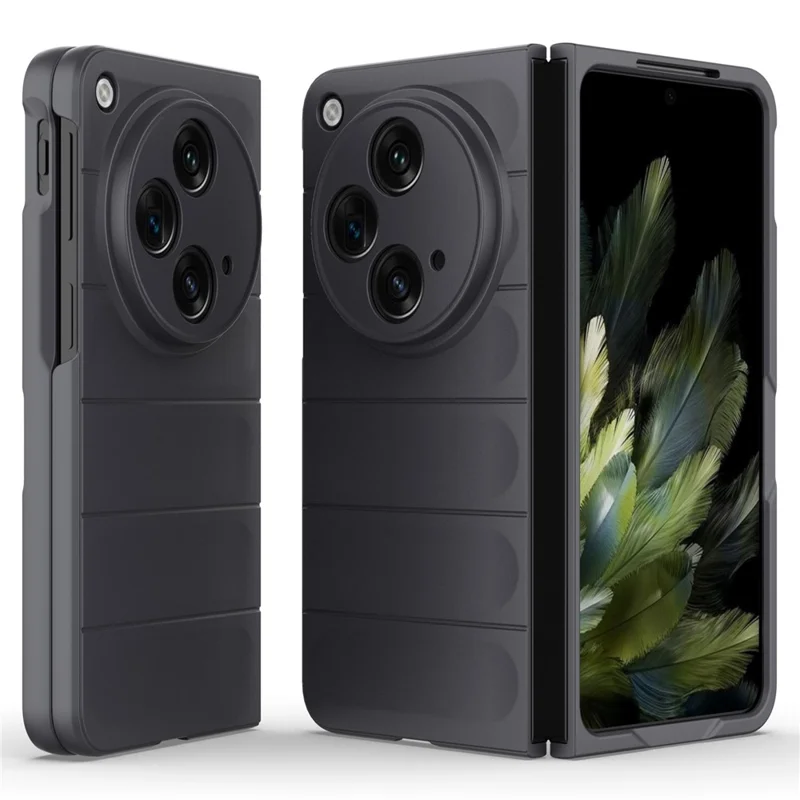 For Oppo Find N3 5G PC Phone Cover Rugged Shockproof Case - Black-Cellmalls