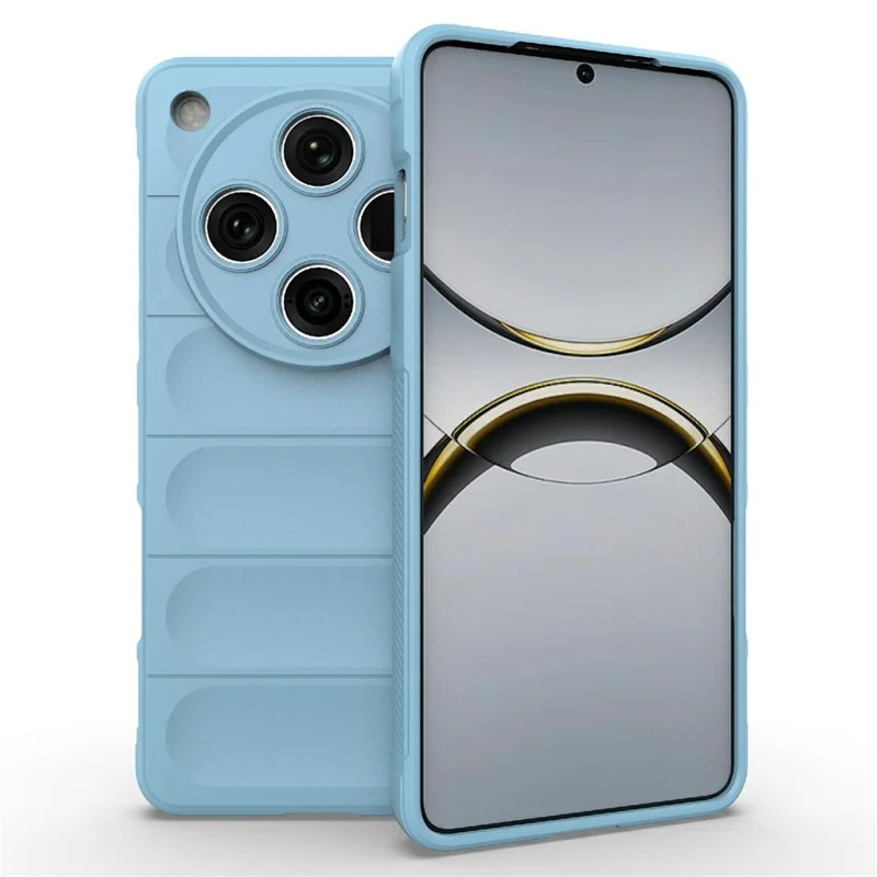 For Oppo Find X8 Pro 5G Case Anti-Drop Soft TPU Rugged Phone Back Cover - Black-Cellmalls