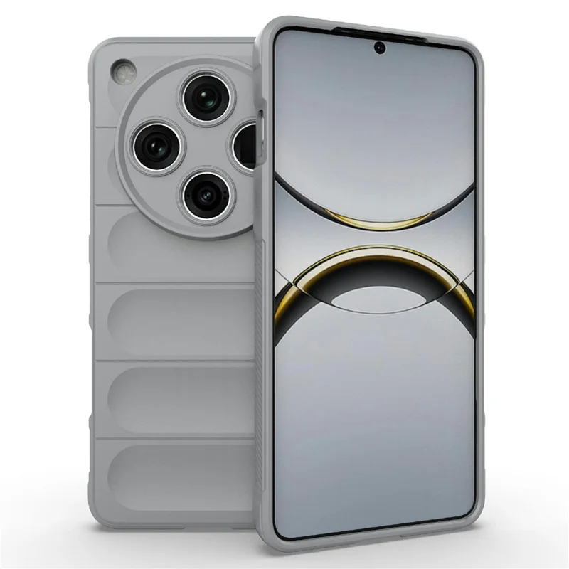 For Oppo Find X8 Pro 5G Case Anti-Drop Soft TPU Rugged Phone Back Cover - Black-Cellmalls