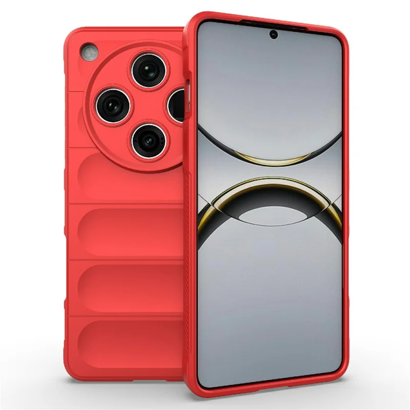 For Oppo Find X8 Pro 5G Case Anti-Drop Soft TPU Rugged Phone Back Cover - Black-Cellmalls