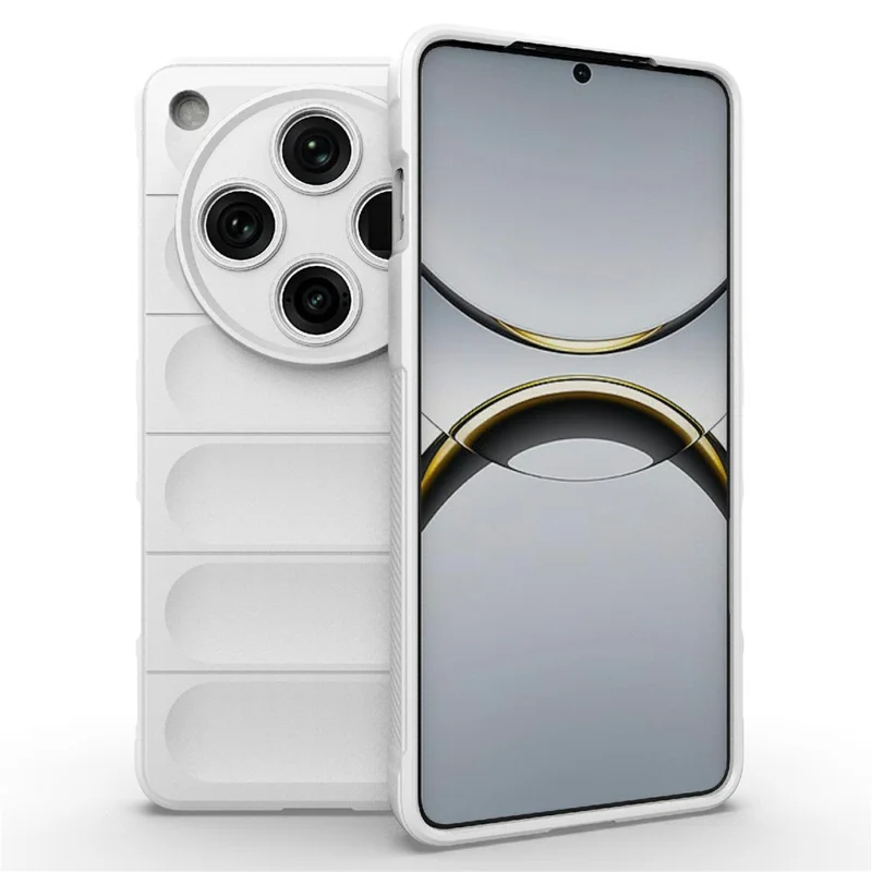 For Oppo Find X8 Pro 5G Case Anti-Drop Soft TPU Rugged Phone Back Cover - Black-Cellmalls