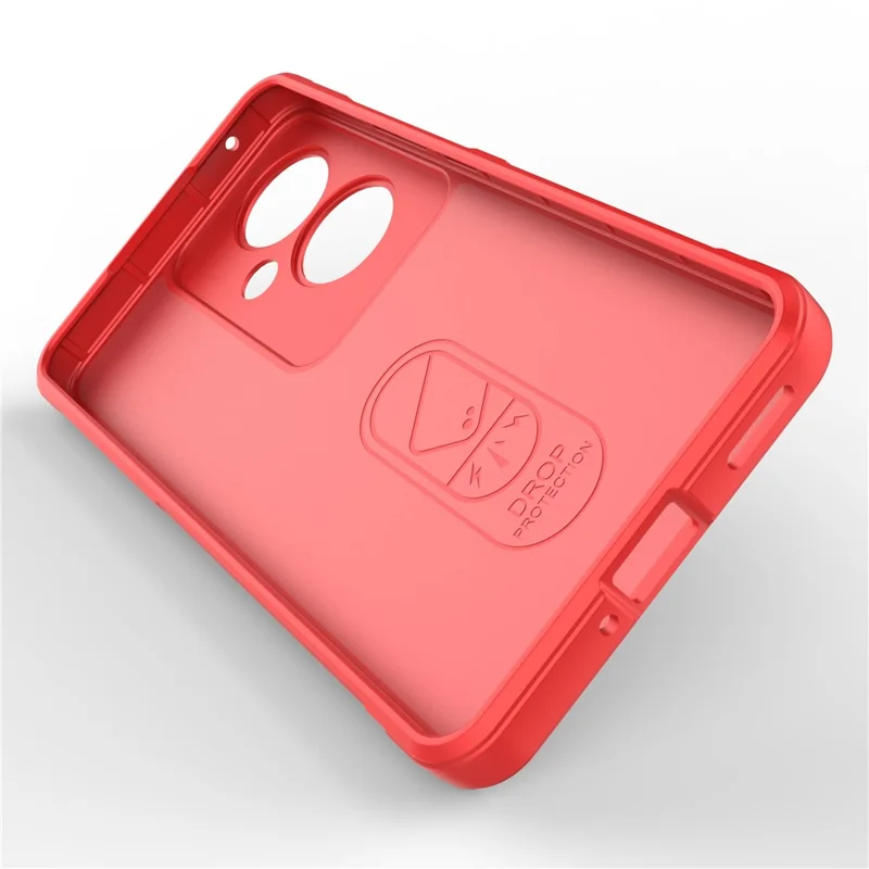 For Oppo Reno11 F 5G / F25 Pro 5G Phone Case TPU Rugged Design Drop Protection Shell - Red-Cellmalls
