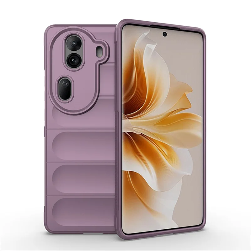 For Oppo Reno11 Pro 5G (Global) Case Soft TPU Drop Impact Phone Cover - Black-Cellmalls