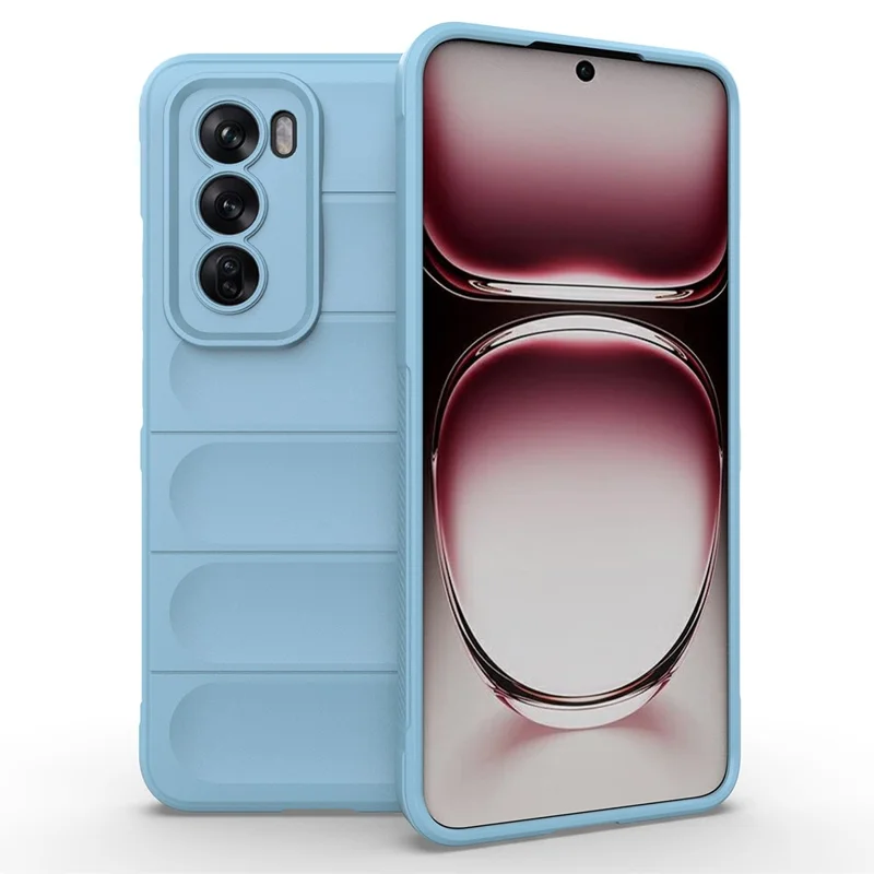 For Oppo Reno12 5G (Global) Case Soft TPU Drop Resistant Phone Cover - Black-Cellmalls