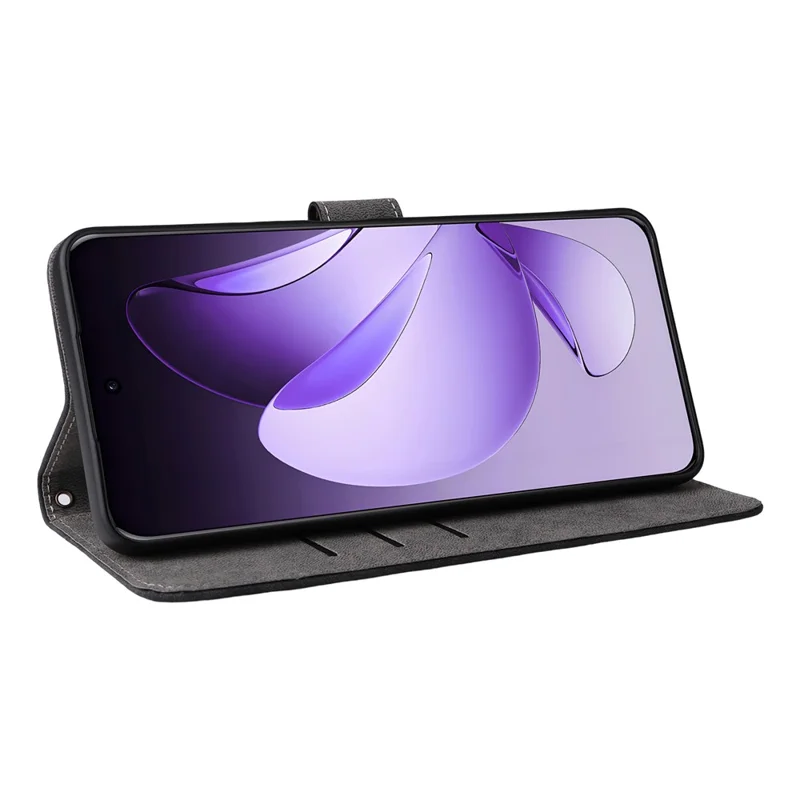 For Oppo A5 Pro 4G (Global) / 5G (Global) / A5 Energy 5G (China) Case Wallet RFID Blocking PU Leather Cover Viewing Stand - Black-Cellmalls