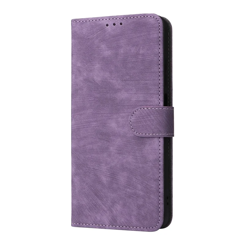 For Oppo A5 5G / 4G / A5m Case Wallet RFID Blocking PU Leather Phone Cover Stand with Strap - Purple-Cellmalls