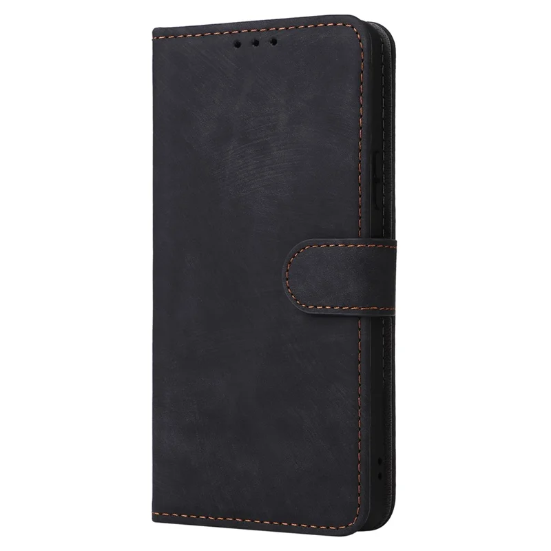 For Oppo A60 4G Case RFID Blocking Card Slots Phone Leather Cover - Black-Cellmalls