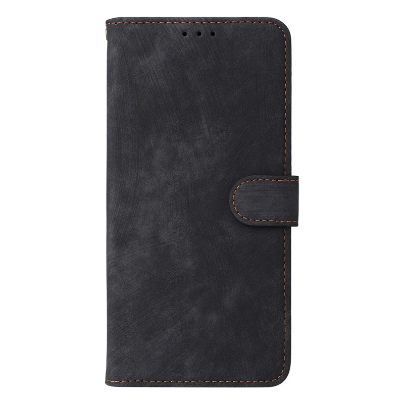 For Oppo A80 5G / A3 Pro (Global) 5G / K12x 5G (India) / A3x 5G (China) Leather Case RFID Blocking Wallet Phone Cover with Strap - Black-Cellmalls