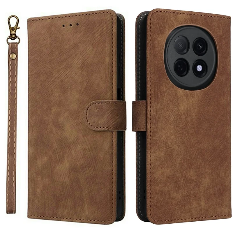 For Oppo F29 Pro 5G (Global) / A5 Pro 5G (China) Case Wallet RFID Blocking PU Leather Cover Stand with Strap - Black-Cellmalls