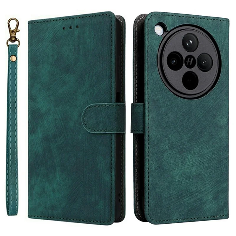 For Oppo Find X8 5G Wallet Case RFID Blocking PU Leather Cover Stand View - Black-Cellmalls