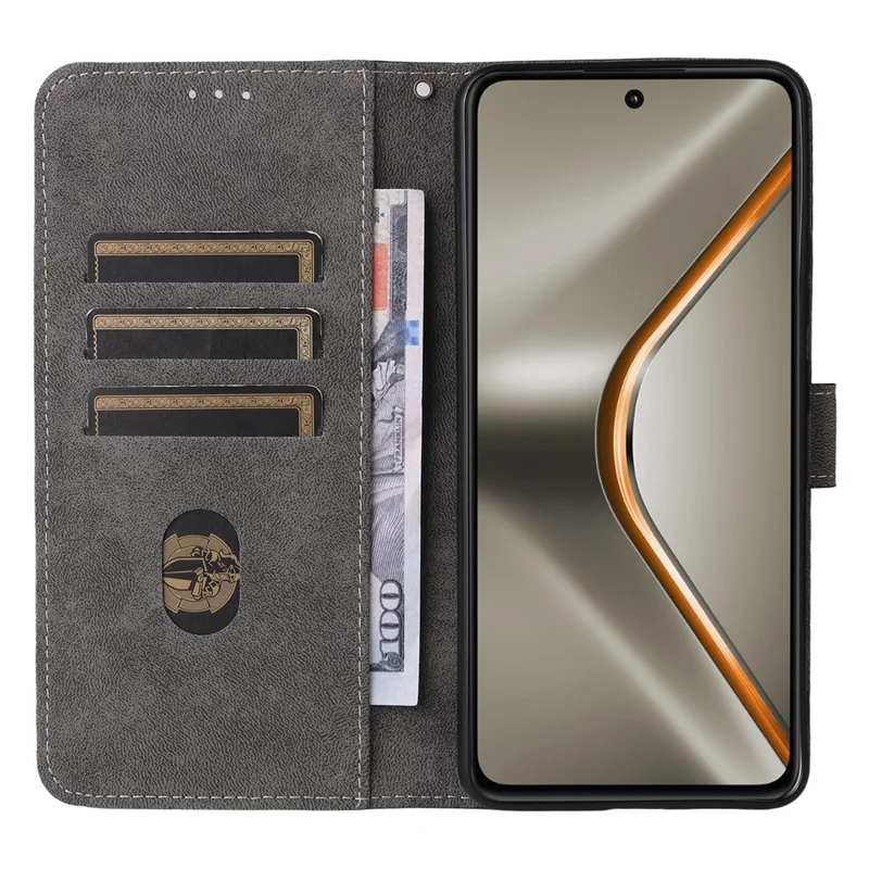 For Oppo K13 5G / 13x / K12s Case Wallet RFID Blocking PU Leather Phone Cover Stand with Strap - Black-Cellmalls