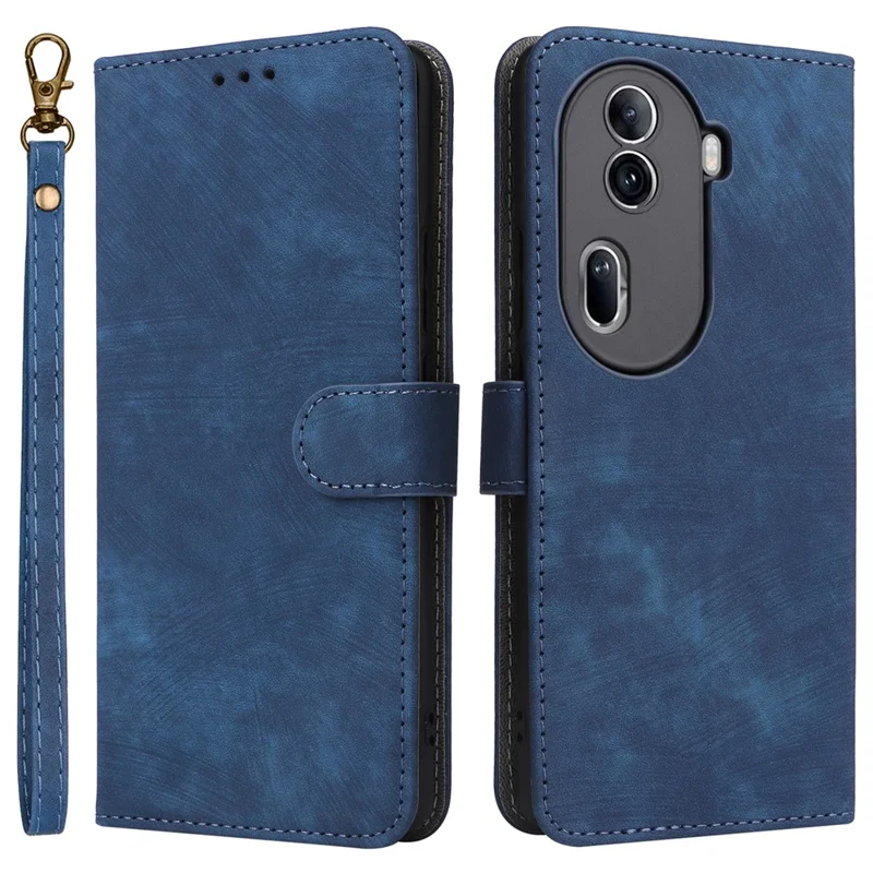 For Oppo Reno11 Pro 5G (Global) / Reno11 (China) 5G Case RFID Blocking PU Leather Phone Cover - Black-Cellmalls