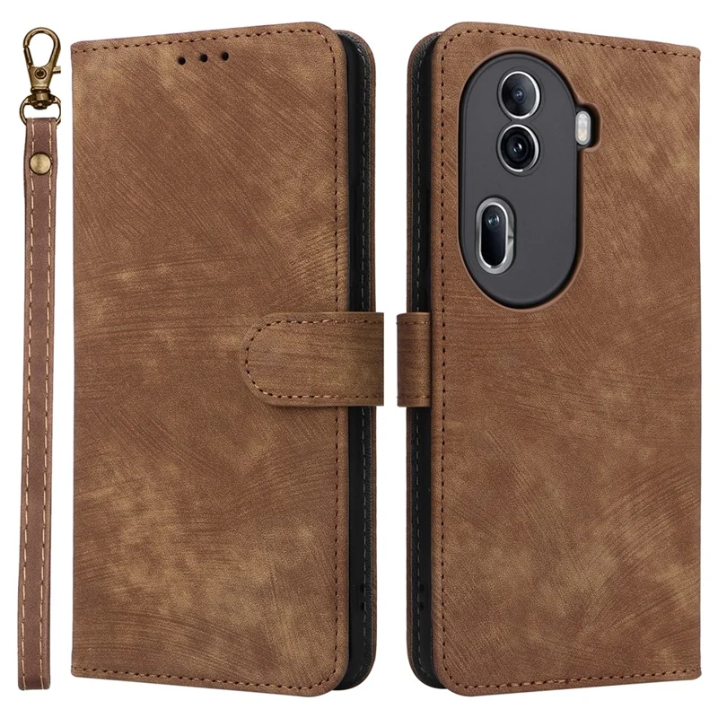 For Oppo Reno11 Pro 5G (Global) / Reno11 (China) 5G Case RFID Blocking PU Leather Phone Cover - Black-Cellmalls