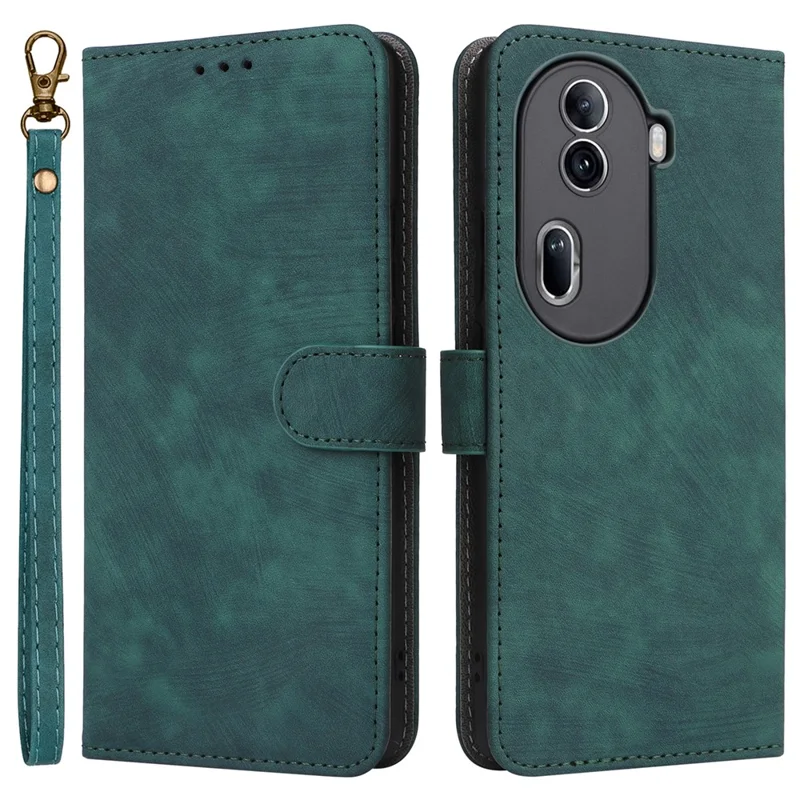 For Oppo Reno11 Pro 5G (Global) / Reno11 (China) 5G Case RFID Blocking PU Leather Phone Cover - Black-Cellmalls