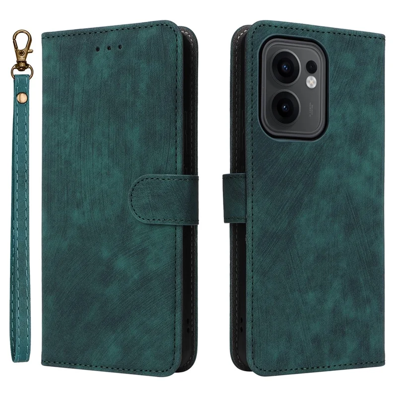 For Oppo Reno13 F 5G / 4G Wallet Case RFID Blocking PU Leather Cover Stand View - Brown-Cellmalls