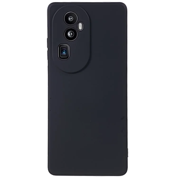 For Oppo Reno10 Pro+ 5G Fiber Lining Protective Phone Case Rubberized TPU Back Cover - Army Green-Cellmalls