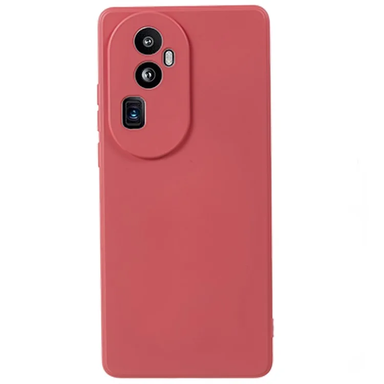 For Oppo Reno10 Pro+ 5G Fiber Lining Protective Phone Case Rubberized TPU Back Cover - Army Green-Cellmalls