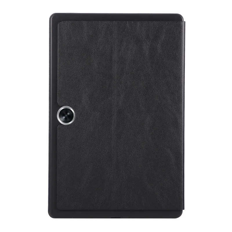 For Oppo Pad SE Shockproof Case PU Leather Tablet Cover with Stand - Black-Cellmalls
