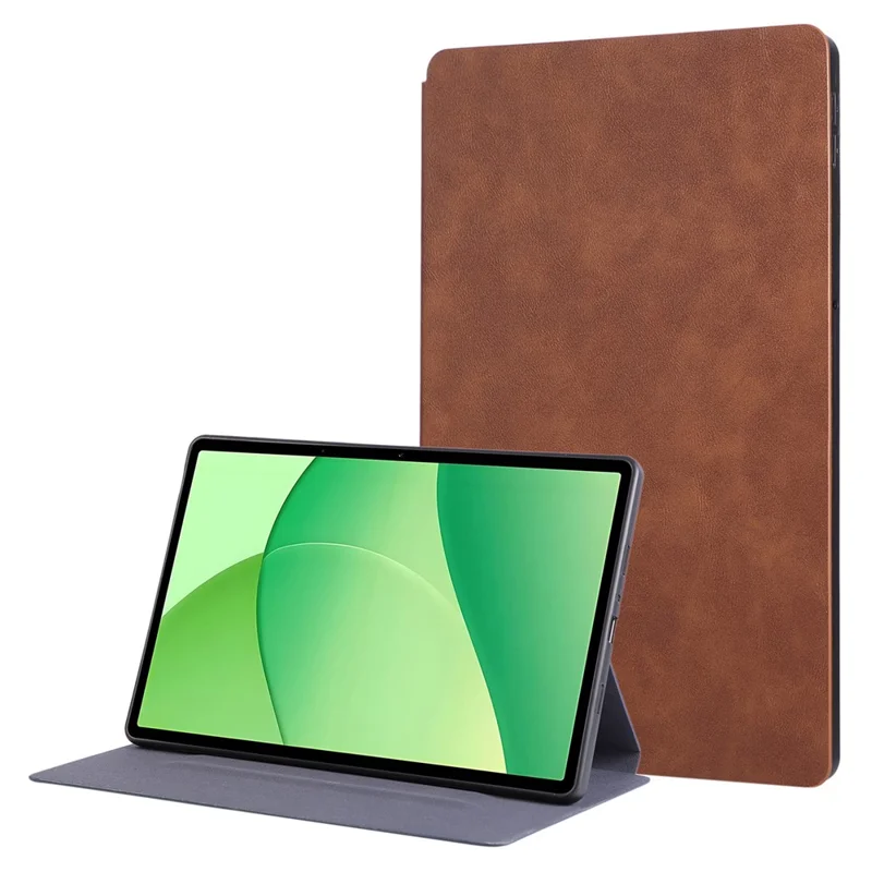 For Oppo Pad SE Shockproof Case PU Leather Tablet Cover with Stand - Black-Cellmalls