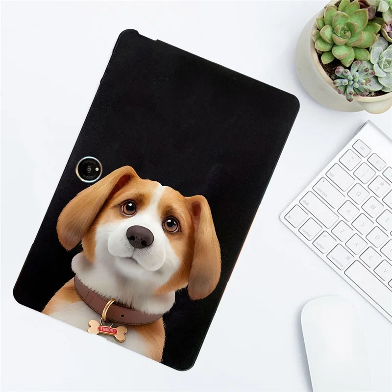 TPU Case For Oppo Pad Neo  /  Pad Air 2  /  OnePlus Pad Go Pattern Printing Slim Tablet Protective Cover - Harrier Beagle-Cellmalls