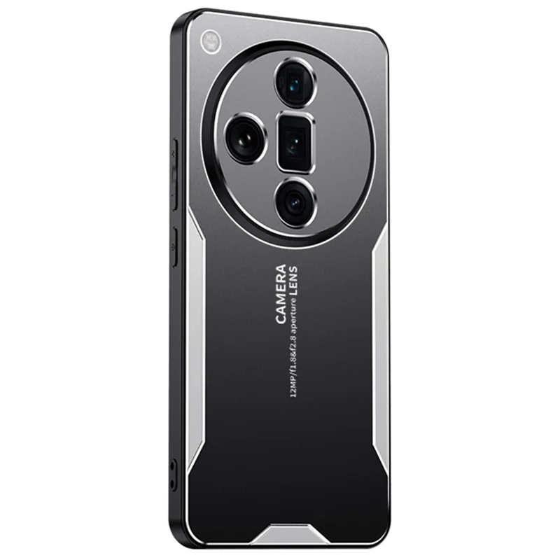 For Oppo Find X7 5G Shockproof Case Aluminum Alloy Protective Phone Cover - Silver-Cellmalls