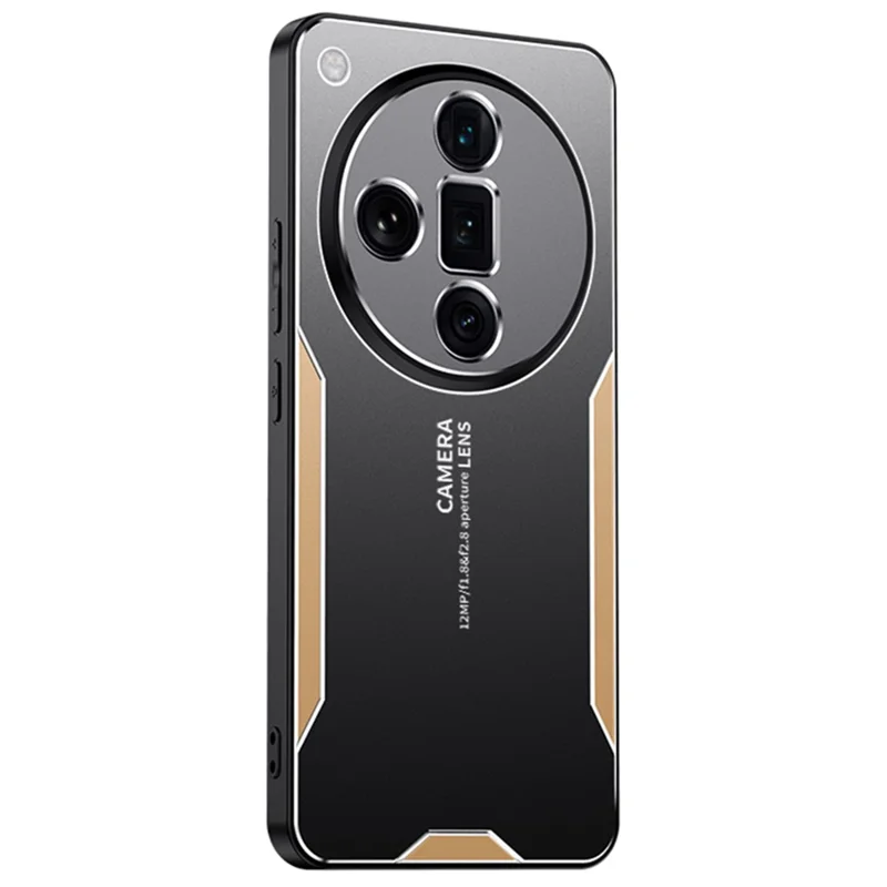 For Oppo Find X7 5G Shockproof Case Aluminum Alloy Protective Phone Cover - Silver-Cellmalls