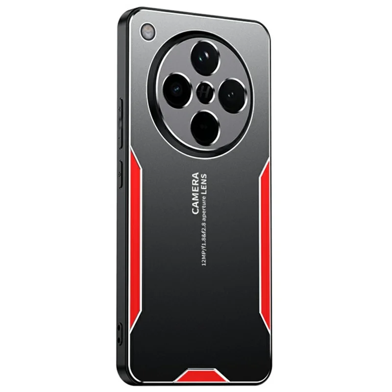 For Oppo Find X8 5G Phone Case Aluminium Alloy TPU PC Back Cover - Gold-Cellmalls