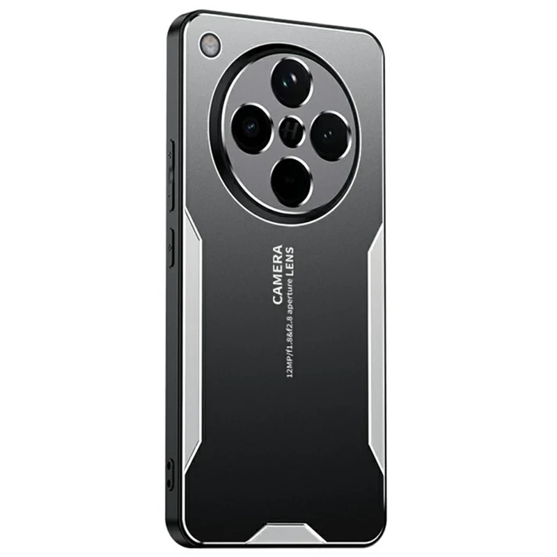 For Oppo Find X8 5G Phone Case Aluminium Alloy TPU PC Back Cover - Gold-Cellmalls