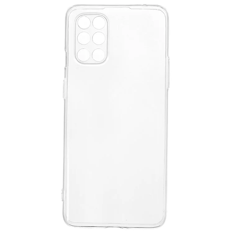 For OnePlus 8T Transparent Phone Case Anti-Yellowing Flexible TPU Ultra Slim Mobile Phone Cover-Cellmalls