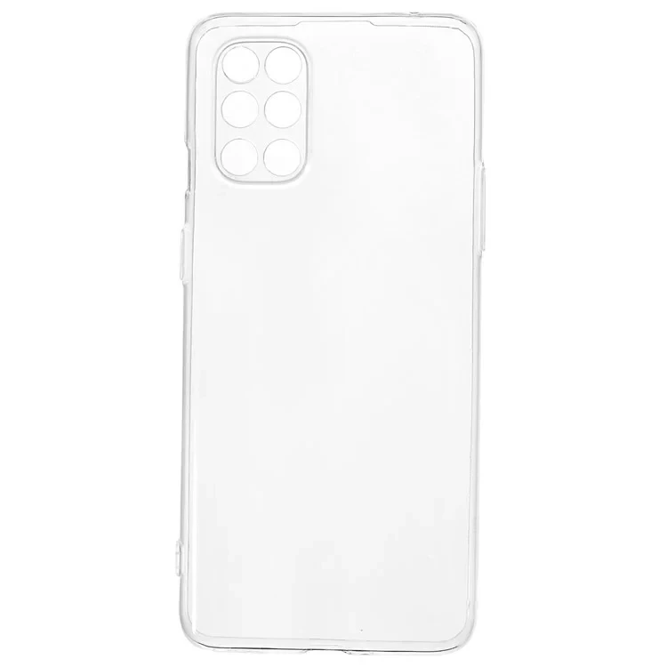 For OnePlus 8T Transparent Phone Case Anti-Yellowing Flexible TPU Ultra Slim Mobile Phone Cover-Cellmalls
