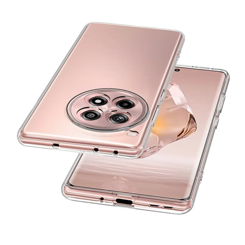 For OnePlus Ace 3 Pro 5G Case Transparent Soft TPU Slim Phone Cover-Cellmalls