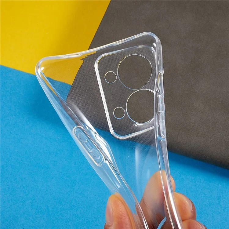 Drop-Proof Protective Smartphone Case For OnePlus Nord 2T 5G Anti-Yellowing Crystal Clear Scratch-Resistant TPU Phone Cover-Cellmalls