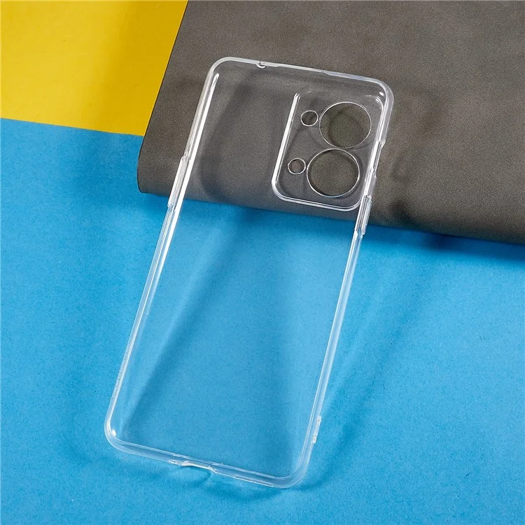 Drop-Proof Protective Smartphone Case For OnePlus Nord 2T 5G Anti-Yellowing Crystal Clear Scratch-Resistant TPU Phone Cover-Cellmalls