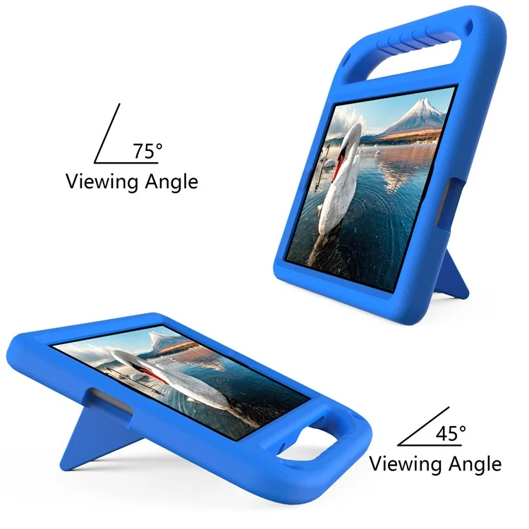 Handle Kickstand Design Tablet Protection EVA Case Cover for Samsung Galaxy Tab A 10.1 (2019) SM-T510/T515 - Blue-Cellmalls