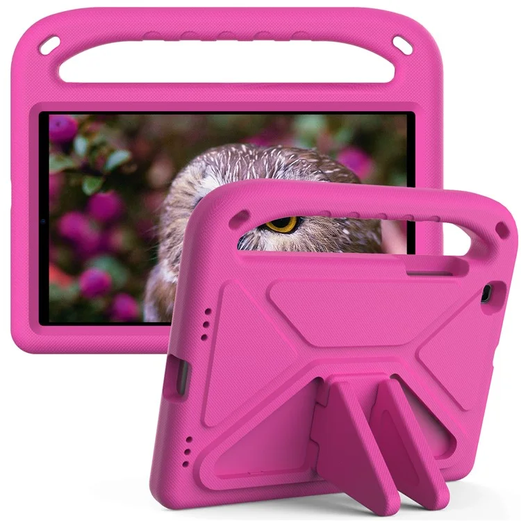 Kickstand Handle Design Drop-proof EVA Tablet Case Cover for  Samsung Galaxy Tab A 8.0 Wi-Fi (2019) SM-T290/Tab A 8.0 LTE (2019) SM-T295 - Black-Cellmalls