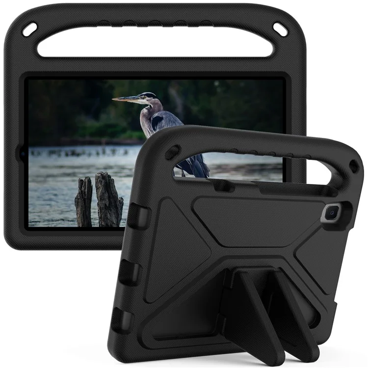 Portable Handle Design Shockproof EVA Tablet Case Cover with Kickstand Design for Samsung Galaxy Tab A 8.4 (2020) SM-T307U - Red-Cellmalls