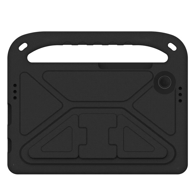 For Samsung Galaxy Tab A9 Case Shockproof Kickstand EVA Tablet Cover with Handle - Black-Cellmalls