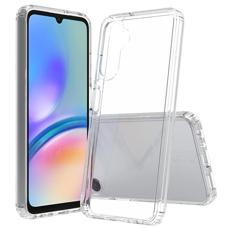 For Samsung Galaxy A05s 4G HD Transparent Cell Phone Case Acrylic + TPU Hybrid Phone Cover-Cellmalls