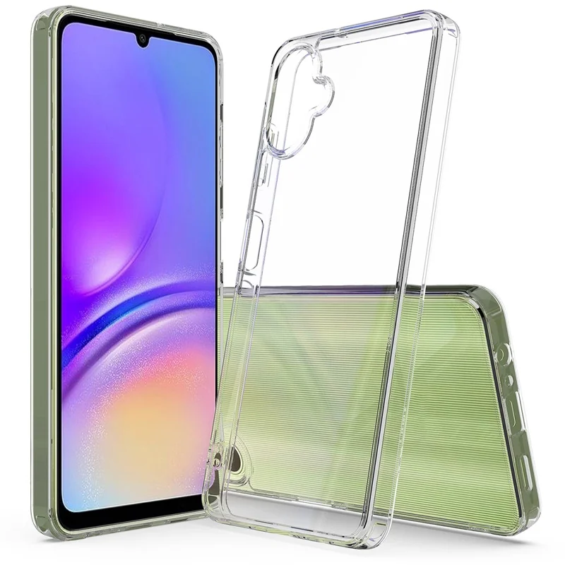 For Samsung Galaxy A06 4G Clear Phone Case TPU+Acrylic Shockproof Phone Back Cover-Cellmalls