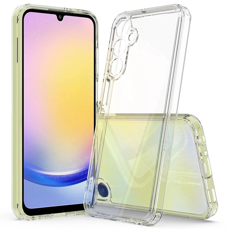For Samsung Galaxy A16 5G / A16 4G Clear Phone Case TPU+Acrylic Shockproof Phone Back Cover-Cellmalls