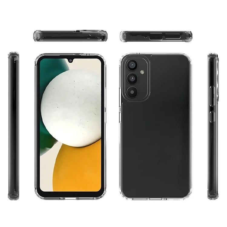 For Samsung Galaxy A34 5G Anti-Yellowing Acrylic TPU Clear Back Cover Anti-Scratch Lightweight Phone Case-Cellmalls