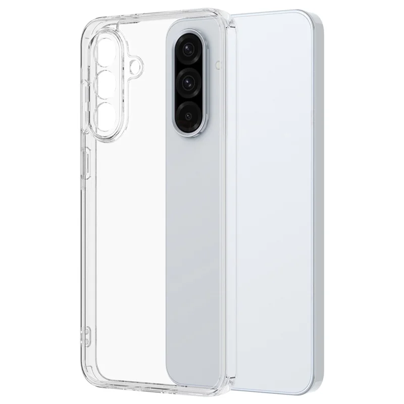 For Samsung Galaxy A56 5G Clear Phone Case TPU+Acrylic Shockproof Phone Back Cover-Cellmalls