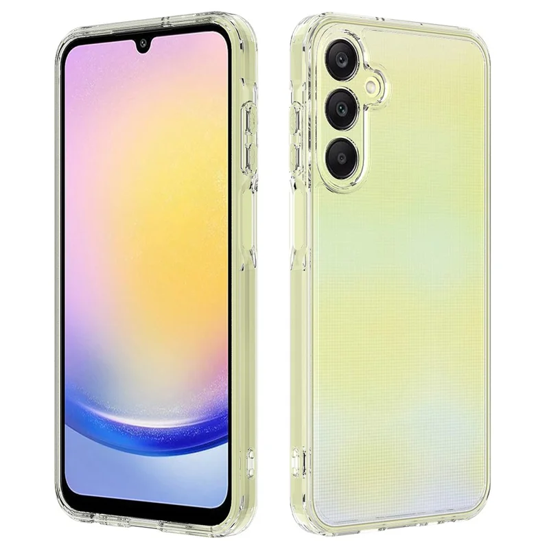 For Samsung Galaxy M35 5G Clear Case TPU+Acrylic Shockproof Phone Cover-Cellmalls