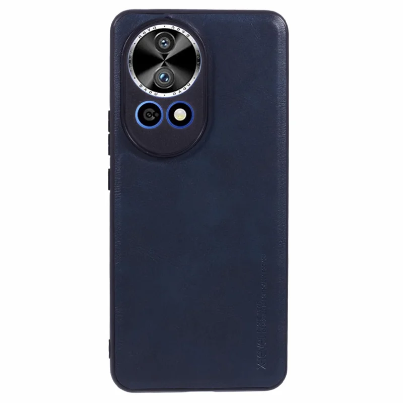 X-LEVEL Bojue-3 Series For Huawei nova 12 Pro 5G / nova 12 Ultra 5G Case Leather Coating Phone Cover - Blue-Cellmalls